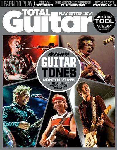 吉他教程音乐杂志订阅电子版PDF 英国《Total Guitar》【2018年汇总13期】