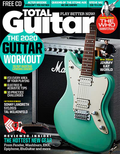 吉他教程音乐杂志订阅电子版PDF 英国《Total Guitar》【2020年汇总14期】