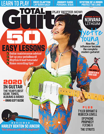 吉他教程音乐杂志订阅电子版PDF 英国《Total Guitar》【2021年汇总14期】