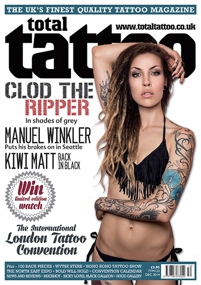 纹身刺青杂志订阅英国《Total Tattoo》电子版高清PDF【2014年汇总12期】