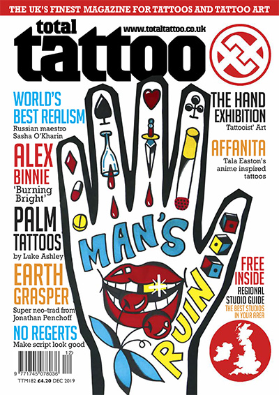 纹身刺青杂志订阅英国《Total Tattoo》电子版高清PDF【2019年汇总12期】