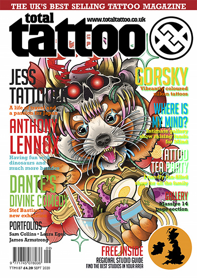 纹身刺青杂志订阅英国《Total Tattoo》电子版高清PDF【2020年汇总5期】