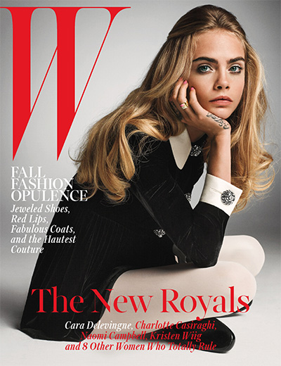 风格时尚杂志订阅电子版PDF 美国《W Magazine》【2014年汇总6期】