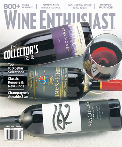 葡萄酒权威杂志订阅电子版PDF 美国《Wine Enthusiast》【2017年汇总11期】