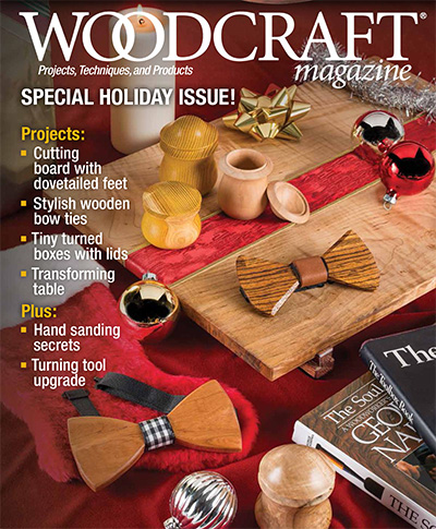 权威木工工艺杂志订阅电子版PDF 美国《Woodcraft Magazine》【2018年汇总6期】