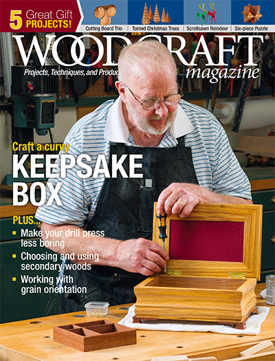 权威木工工艺杂志订阅电子版PDF 美国《Woodcraft Magazine》【2021年汇总6期】