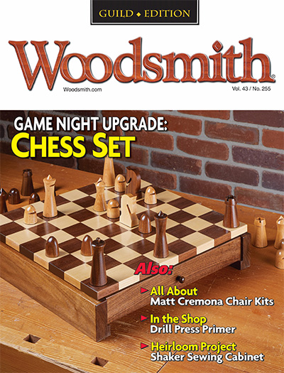 实用木工杂志订阅电子版PDF 美国《Woodsmith》【2021年汇总6期】