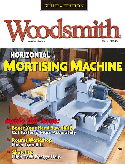 实用木工杂志订阅电子版PDF 美国《Woodsmith》【2021年汇总6期】