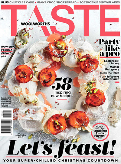 特色美食杂志订阅电子版PDF 南非《Woolworths Taste》【2018年汇总11期】