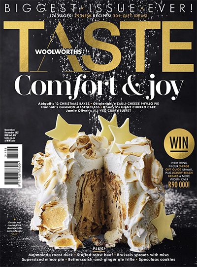 特色美食杂志订阅电子版PDF 南非《Woolworths Taste》【2021年汇总7期】