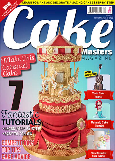 世界蛋糕美食杂志订阅电子版PDF 英国《Cake Masters》【2018年汇总12期】