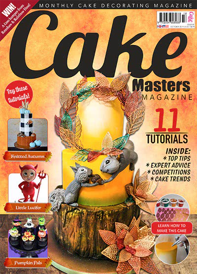 世界蛋糕美食杂志订阅电子版PDF 英国《Cake Masters》【2019年汇总11期】