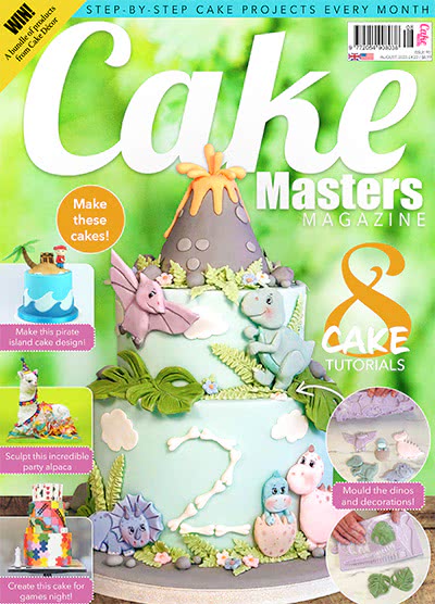 世界蛋糕美食杂志订阅电子版PDF 英国《Cake Masters》【2020年汇总12期】