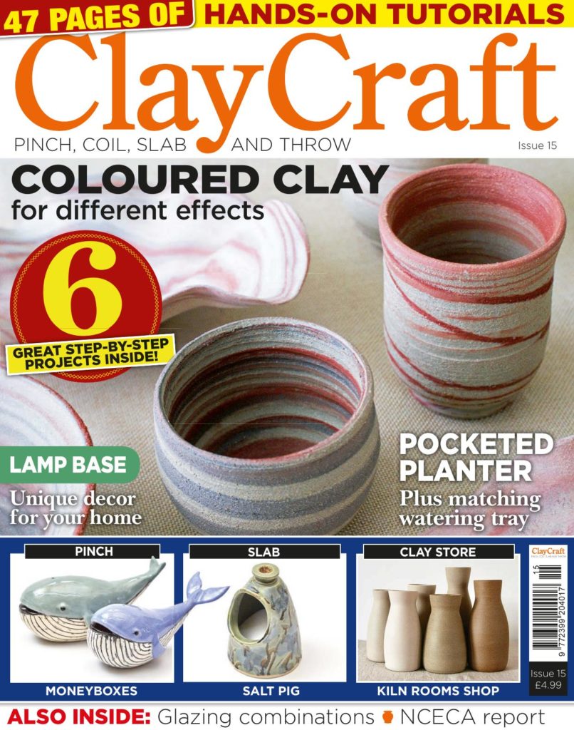 陶艺手作杂志订阅英国《ClayCraft》高清PDF电子版【2018年5月刊免费下载】