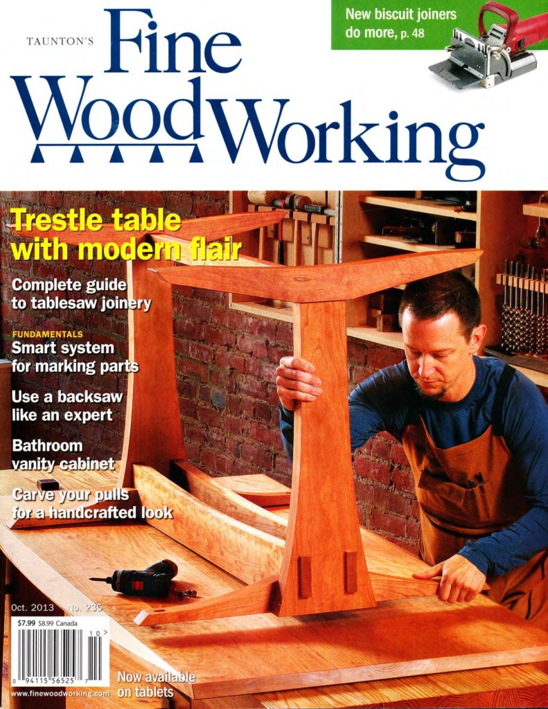 木工工艺杂志订阅美国《Fine WoodWorking》电子版高清PDF【2013年10月刊免费下载】