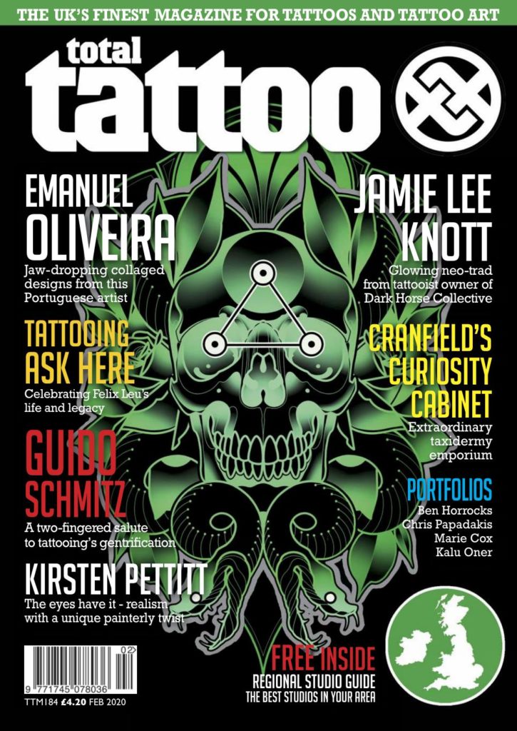 纹身刺青杂志订阅英国《Total Tattoo》电子版高清PDF【2020年2月免费下载】