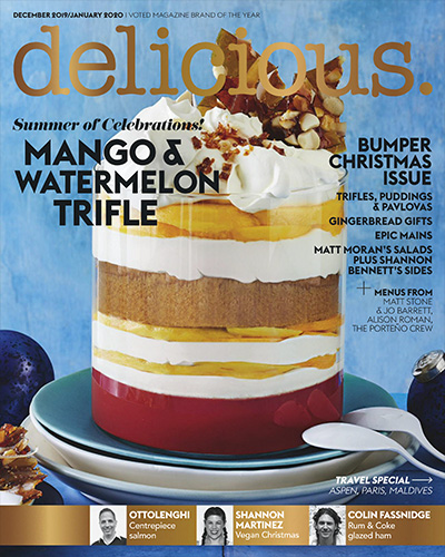 旅游美食杂志订阅电子版PDF 澳大利亚《Delicious》【2019年汇总11期】
