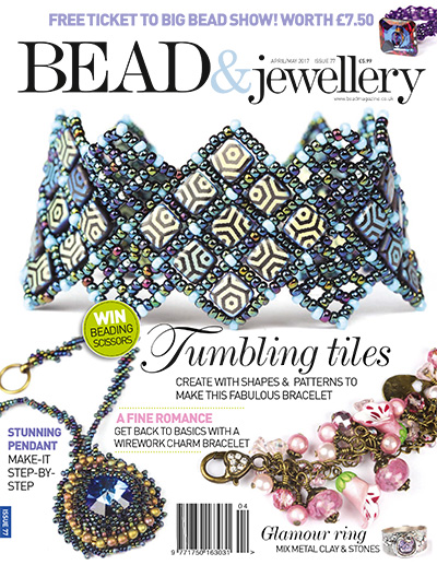 串珠手工艺杂志订阅电子版PDF 英国《Bead & Jewellery》【2017年汇总5期】