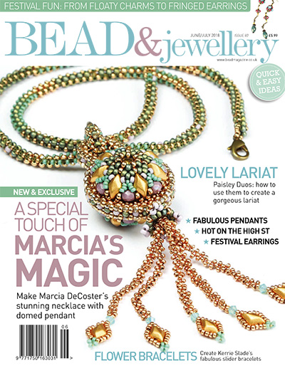 串珠手工艺杂志订阅电子版PDF 英国《Bead & Jewellery》【2018年汇总4期】