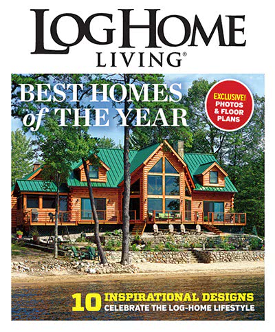 权威木结构生活设计杂志订阅电子版PDF 美国《Log Home Living》【2014年汇总5期】