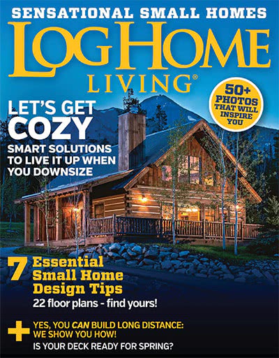 权威木结构生活设计杂志订阅电子版PDF 美国《Log Home Living》【2016年汇总10期】