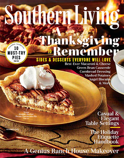 田园生活杂志订阅电子版PDF 美国《Southern Living》【2017年汇总10期】