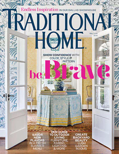 传统家装设计杂志订阅电子版PDF 美国《Traditional Home》【2018年汇总6期】