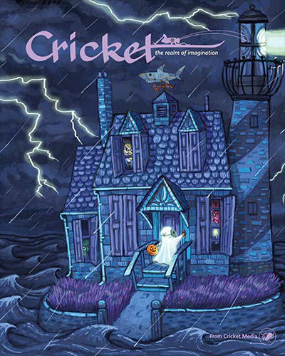 儿童文学插画杂志订阅电子版PDF 美国《Cricket》【2018年汇总9期】