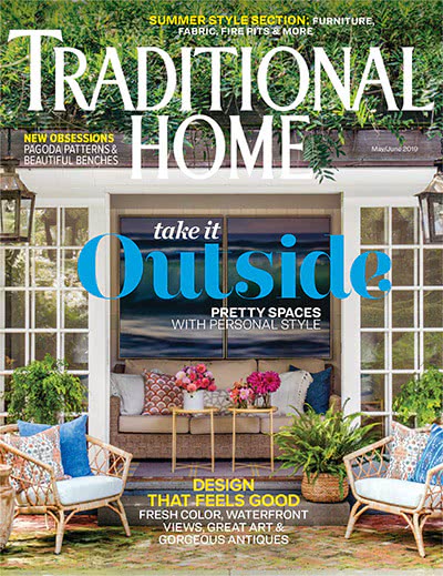 传统家装设计杂志订阅电子版PDF 美国《Traditional Home》【2019年汇总5期】