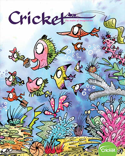 儿童文学插画杂志订阅电子版PDF 美国《Cricket》【2019年汇总9期】