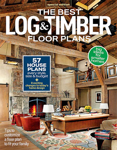 权威木结构生活设计杂志订阅电子版PDF 美国《Log＆Timber Home Living》【2021年汇总11期】