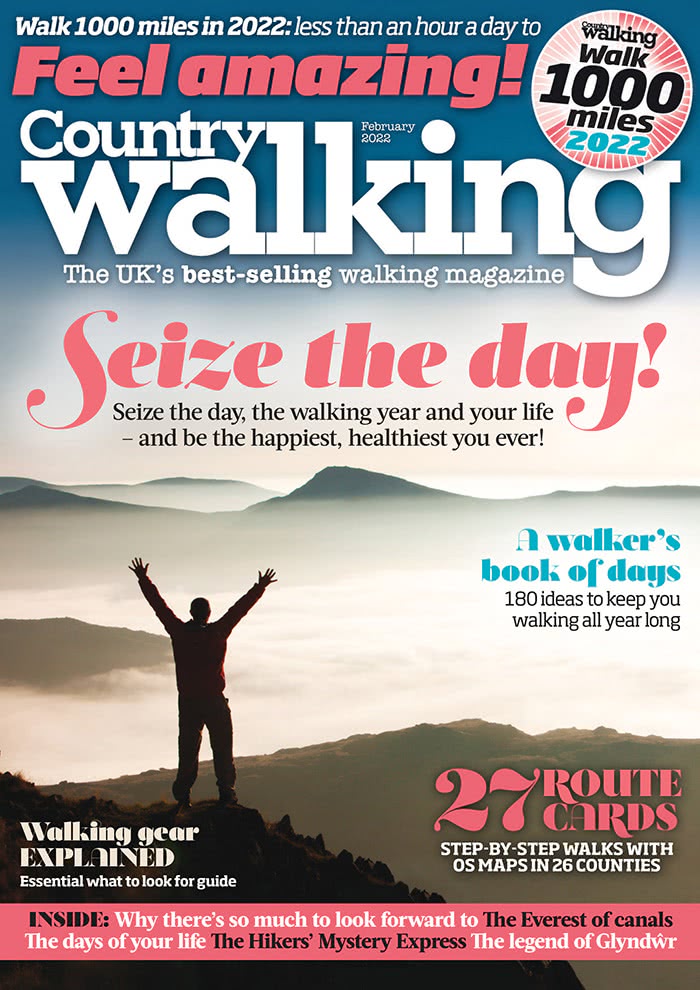 乡村旅行杂志订阅电子版PDF 英国《Country Walking》【2022年2月刊杂志免费下载】