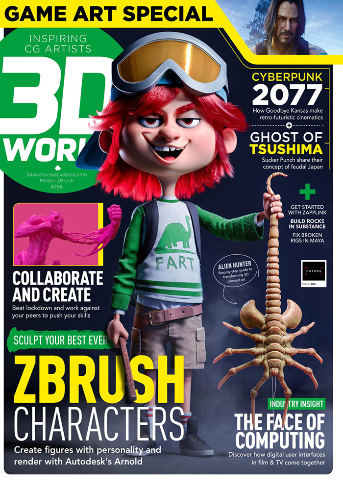 3D成像技术杂志订阅电子版PDF 英国《3D World》【2020年Issue266月刊杂志免费下载】