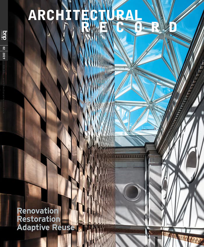 权威建筑记录杂志订阅电子版PDF 美国《Architectural Record》【2019年2月刊杂志免费下载】