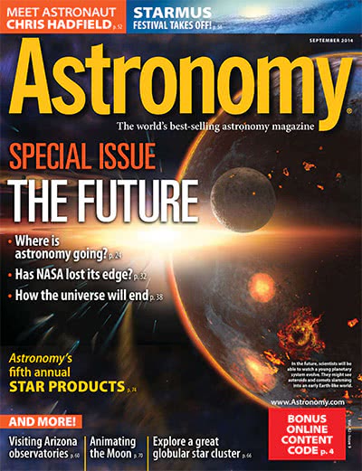 知名天文学杂志订阅电子版PDF 美国《Astronomy》【2014年汇总12期】