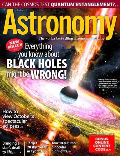 知名天文学杂志订阅电子版PDF 美国《Astronomy》【2014年汇总12期】
