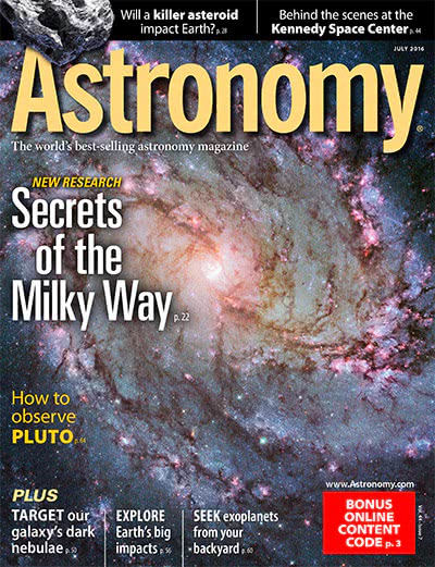 知名天文学杂志订阅电子版PDF 美国《Astronomy》【2016年汇总12期】