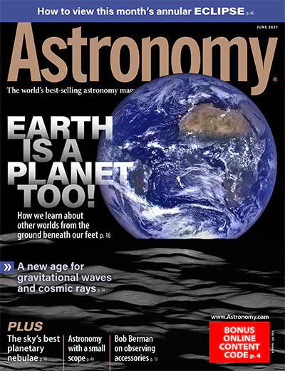 知名天文学杂志订阅电子版PDF 美国《Astronomy》【2021年汇总12期】