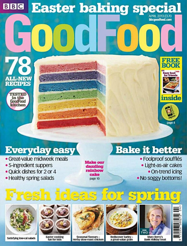 国际美食杂志订阅电子版PDF 英国《BBC Good Food》【2013年4月刊免费下载】