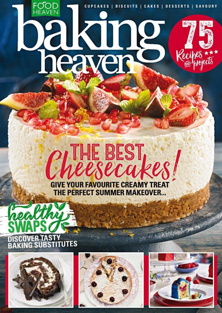 糕点烘焙杂志订阅电子版PDF 英国《Baking Heaven》【2022年7月刊免费下载】