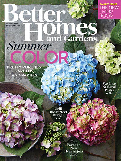 美好生活杂志订阅电子版PDF 美国《Better Homes & Gardens》【2016-2017年汇总13期】