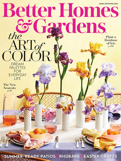 美好生活杂志订阅电子版PDF 美国《Better Homes & Gardens》【2019年汇总12期】