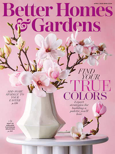 美好生活杂志订阅电子版PDF 美国《Better Homes & Gardens》【2020年汇总12期】