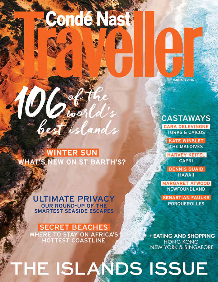 高品质旅游杂志订阅电子版PDF 英国《Conde Nast Traveler》【2016年1月刊杂志免费下载】