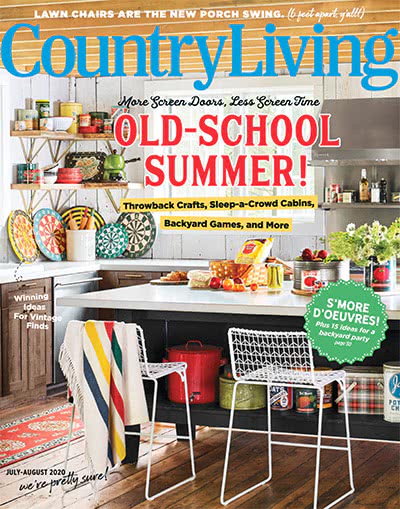 田园生活家居杂志订阅电子版PDF 美国《Country Living》【2020年汇总10期】