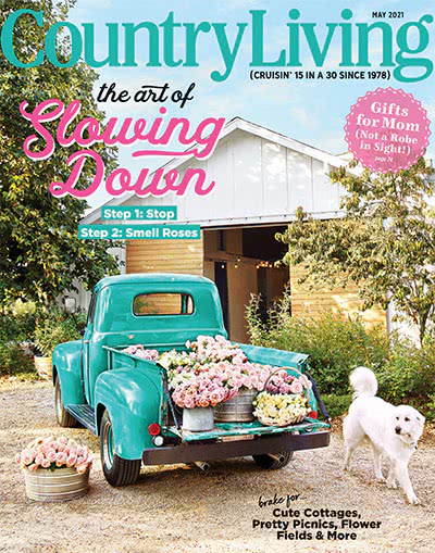 田园生活家居杂志订阅电子版PDF 美国《Country Living》【2021年汇总10期】