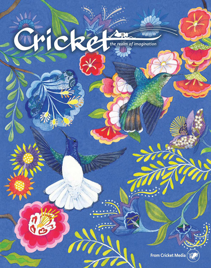 儿童文学插画杂志订阅电子版PDF 美国《Cricket》【2018年5月6月刊杂志免费下载】
