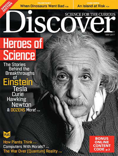 科学科普杂志订阅电子版PDF 美国《Discover》【2017年汇总10期】