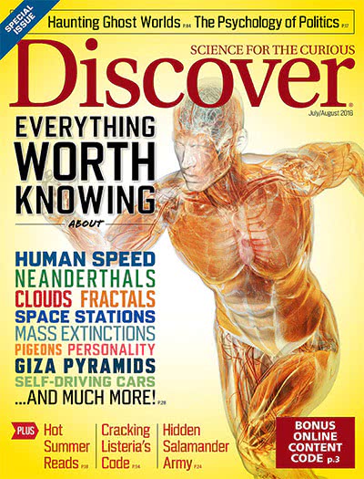 科学科普杂志订阅电子版PDF 美国《Discover》【2018年汇总10期】