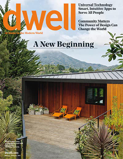 现代家居设计杂志订阅电子版PDF 美国《dwell》【2017年汇总6期】